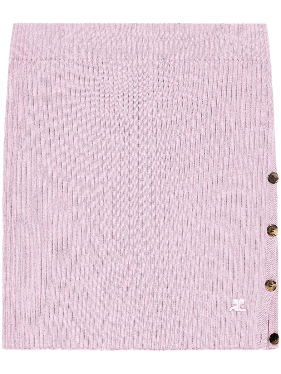 мини-юбка в рубчик 1