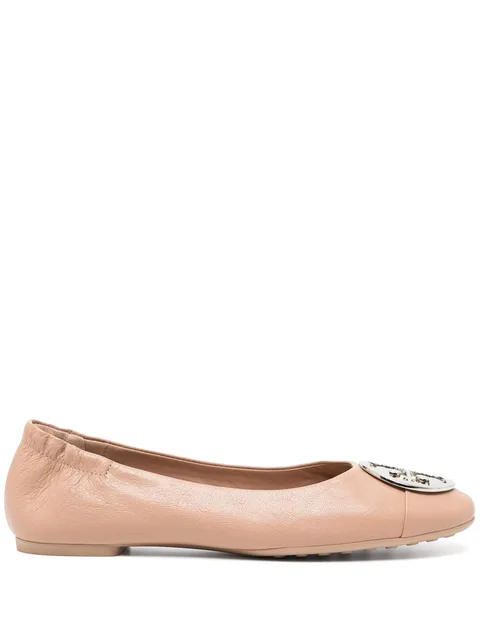 claire cap-toe ballerina shoes