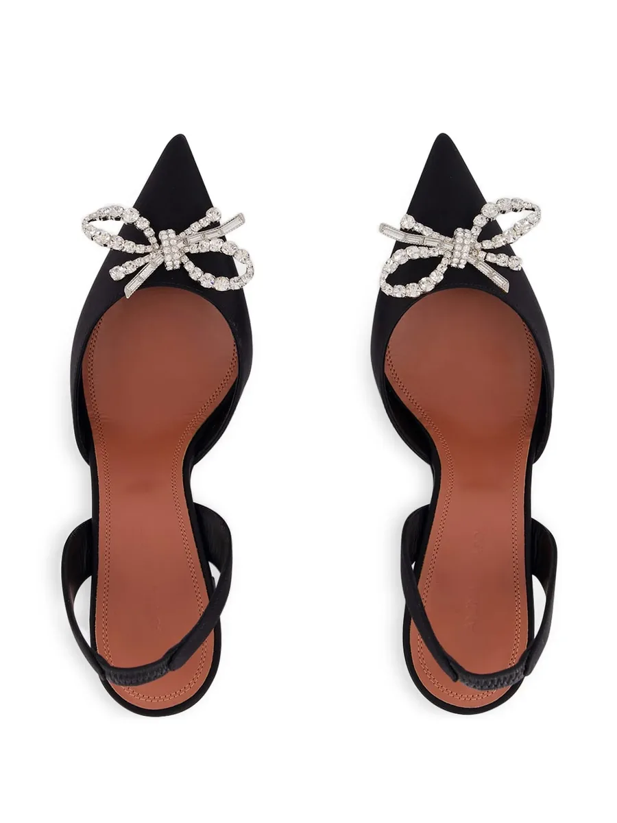 Rosie crystal-embellished slingback pumps 8