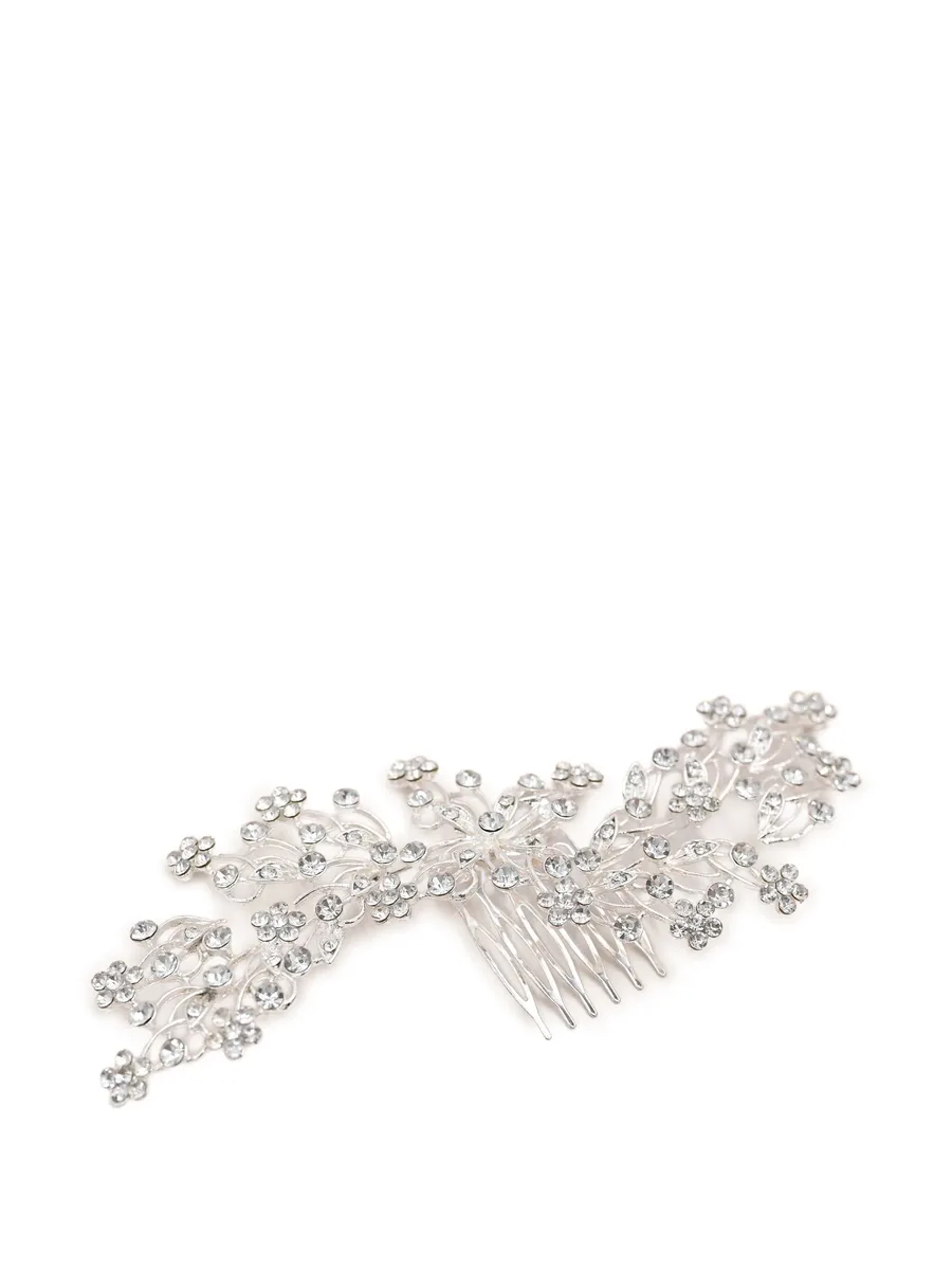 гребень для волос Crystal Rhinestone Botanical 3