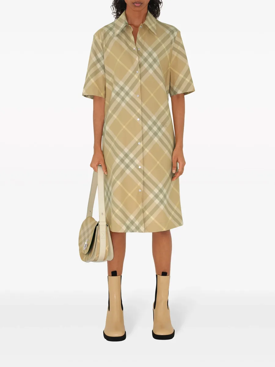 платье-рубашка в клетку Vintage Check 4