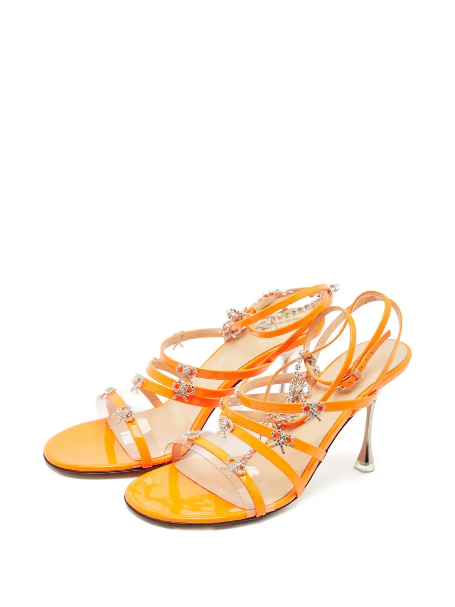 Camille leather sandals 3