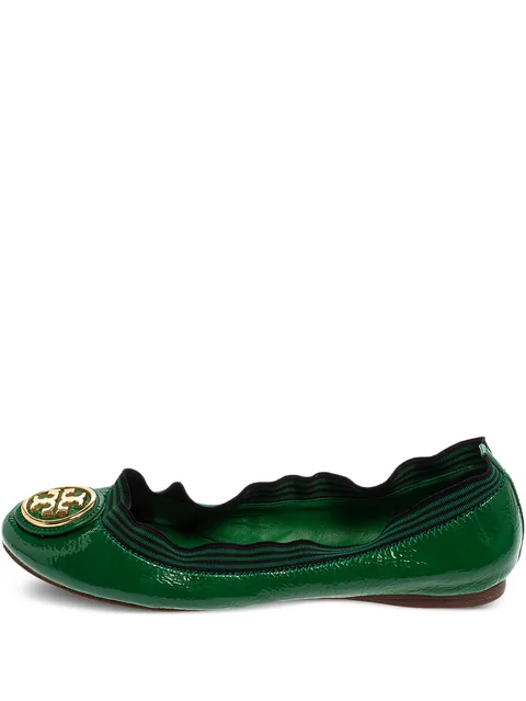 leather ballet flats