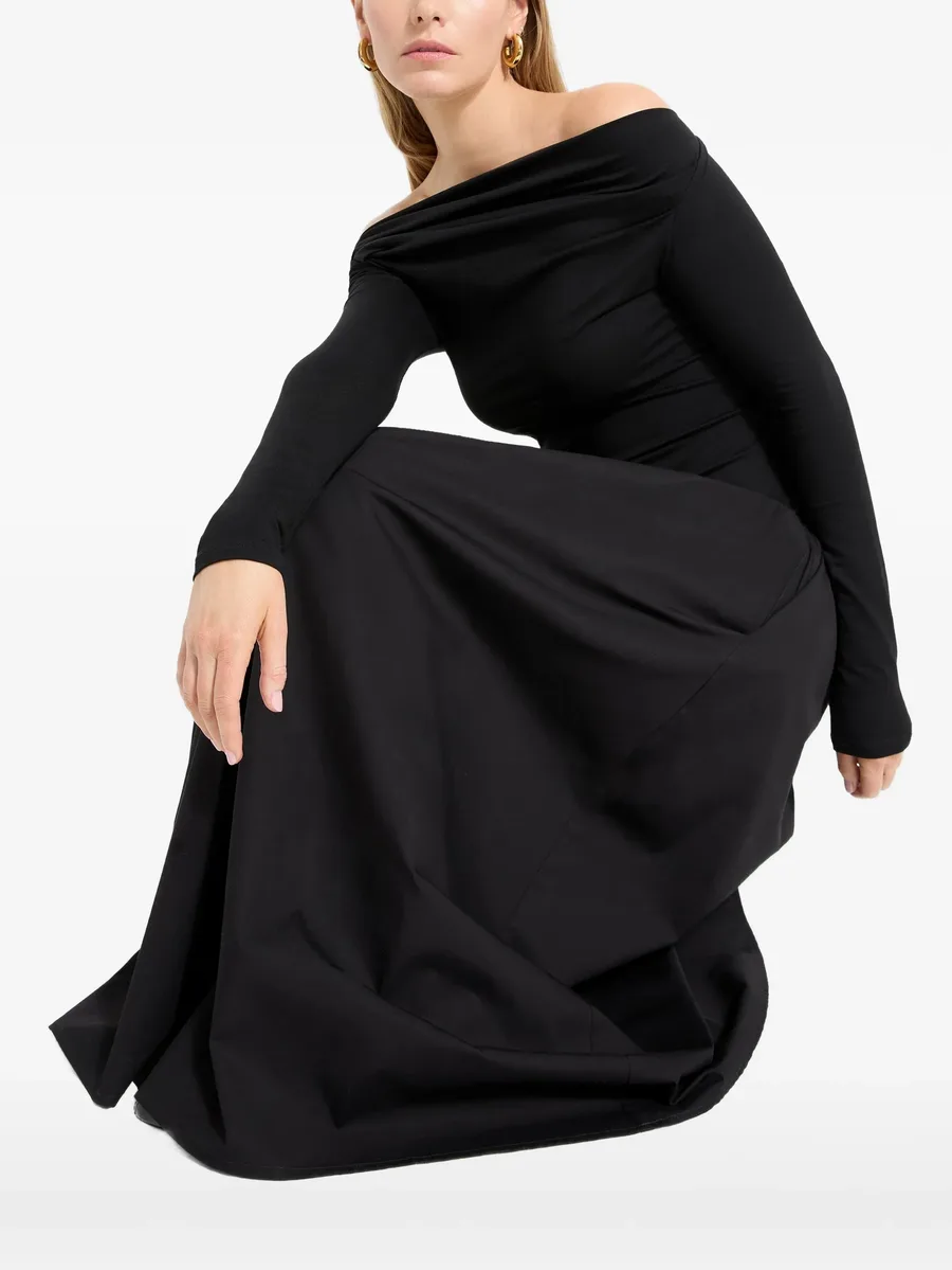 платье макси Winslet с длинными рукавами 10