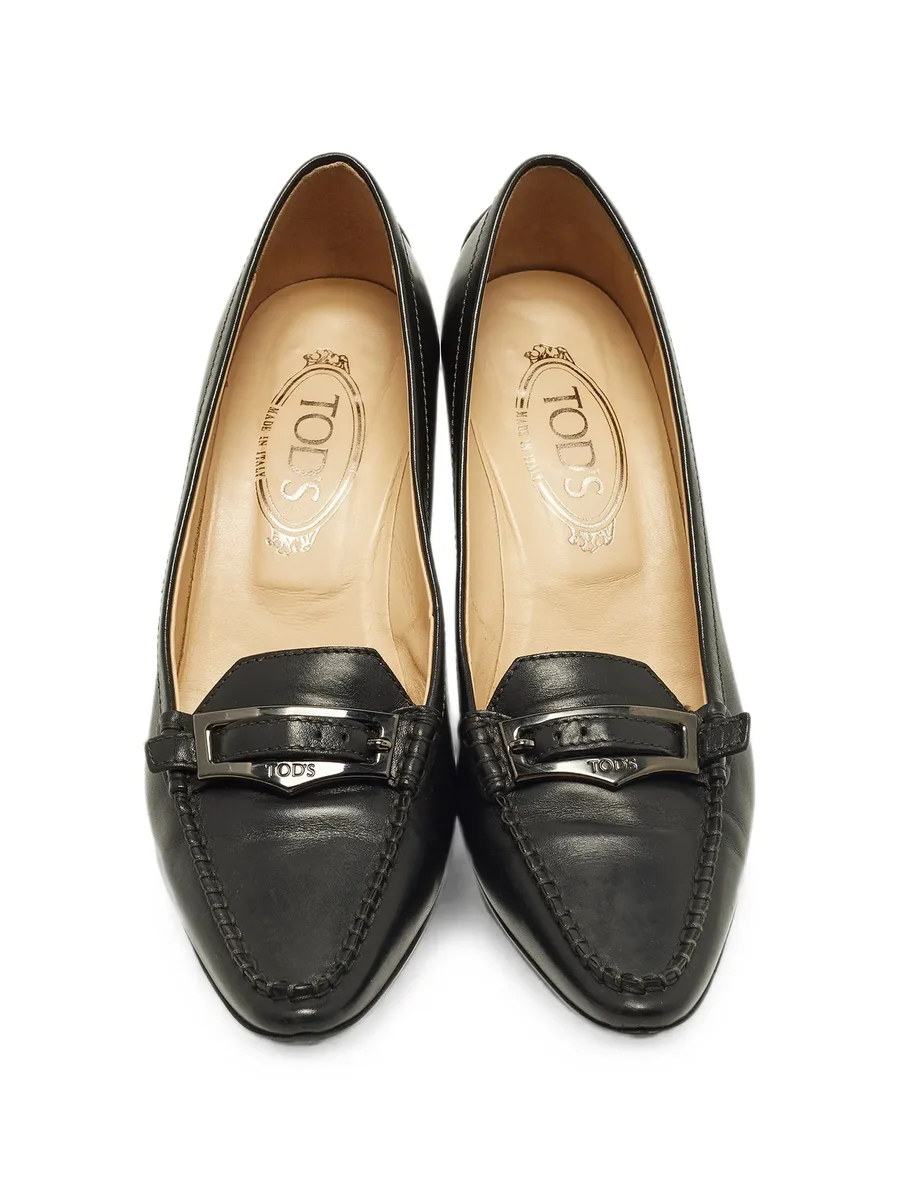 leather buckled  loafers 6