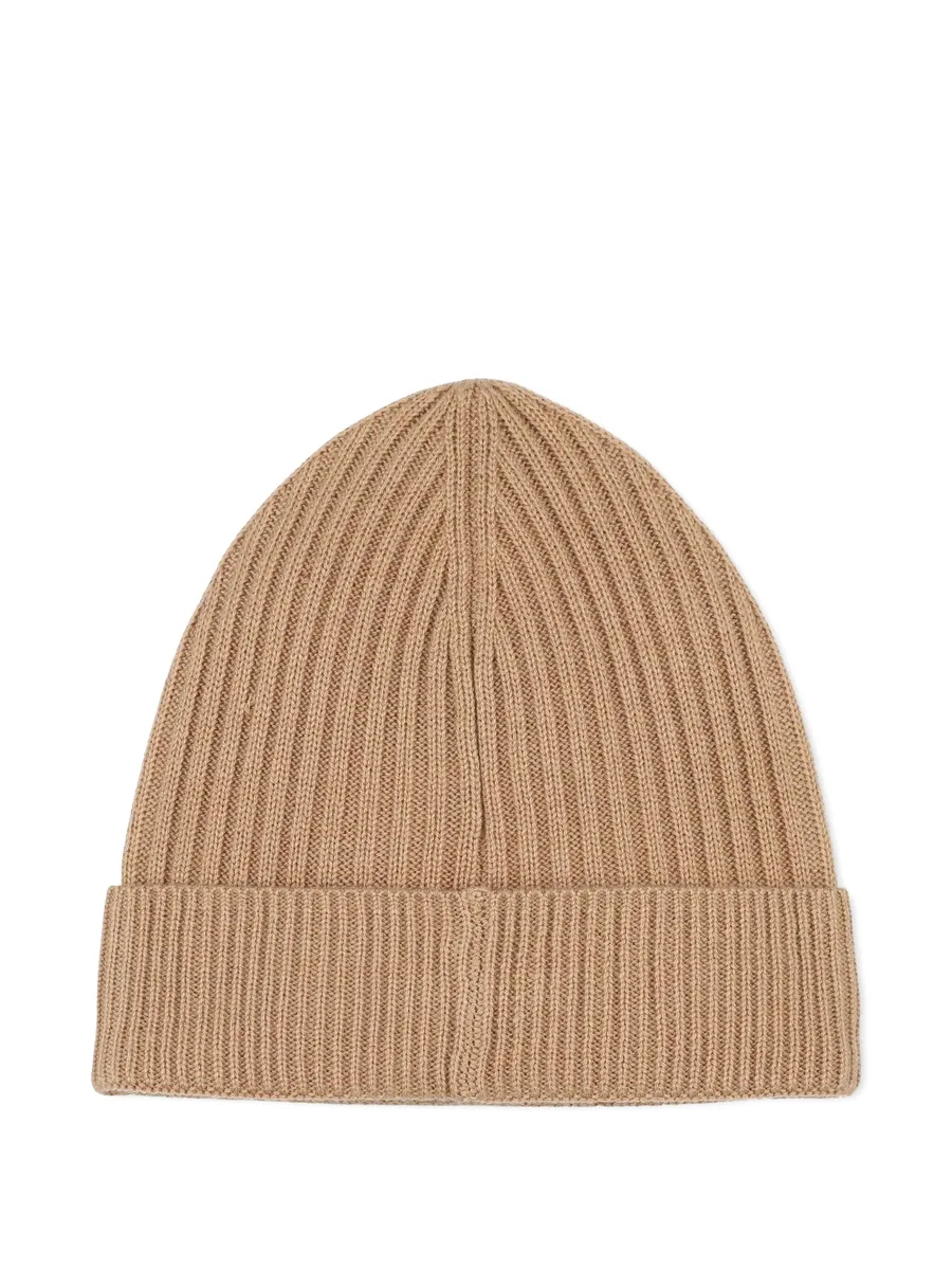 ribbed-knit beanie hat 3