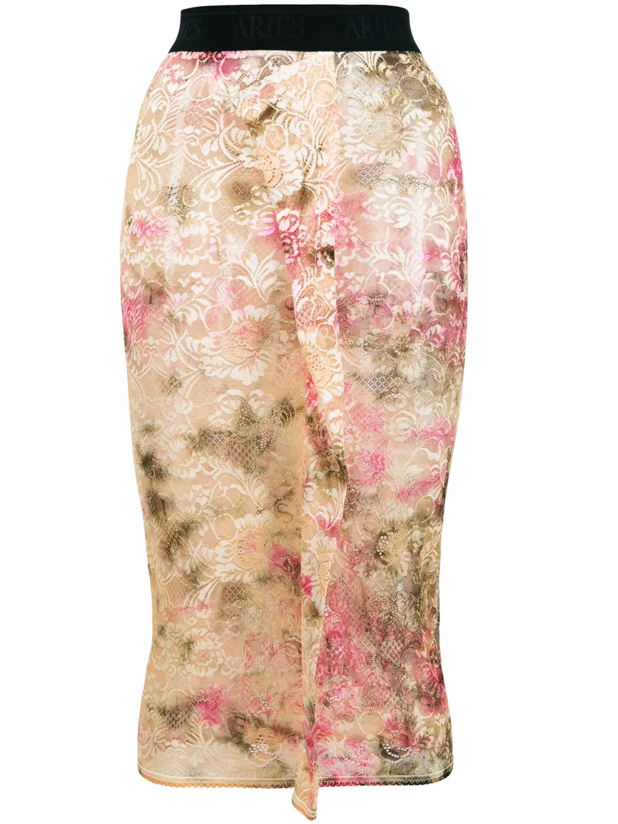 юбка миди Lace Fin 1