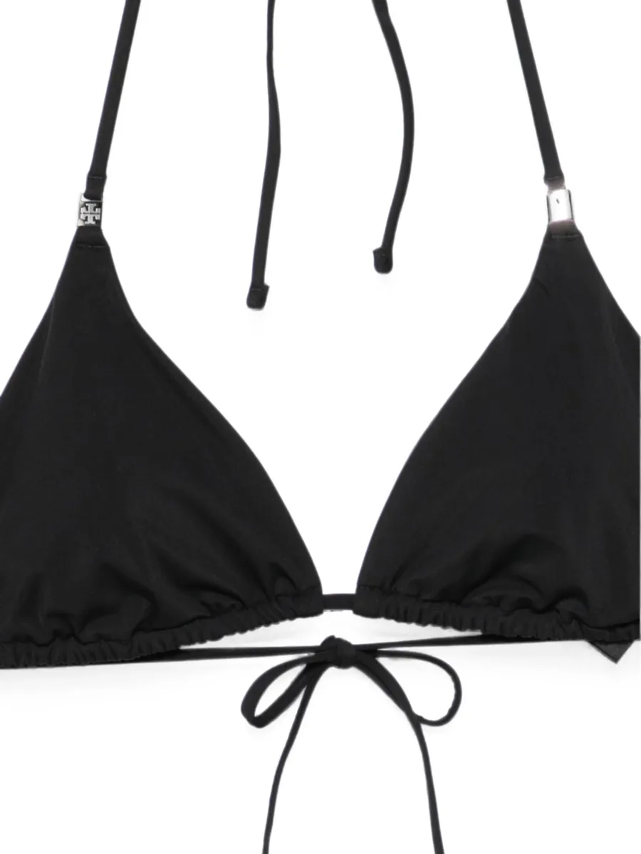 logo-plaque triangle bikini top 5