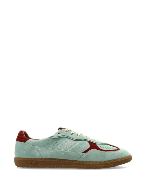 TB 490 suede panelled sneakers