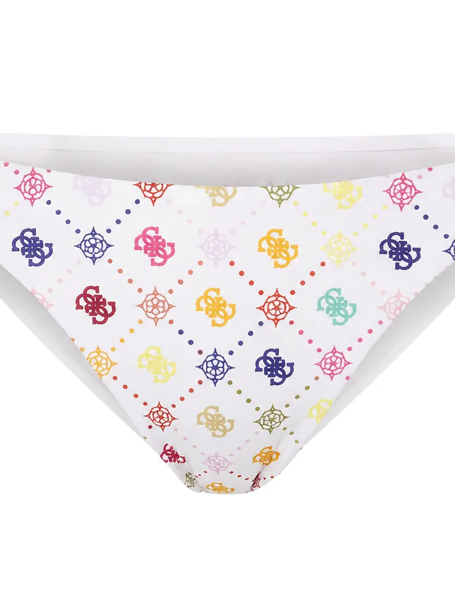 logo-print ring-detail bikini bottoms 3