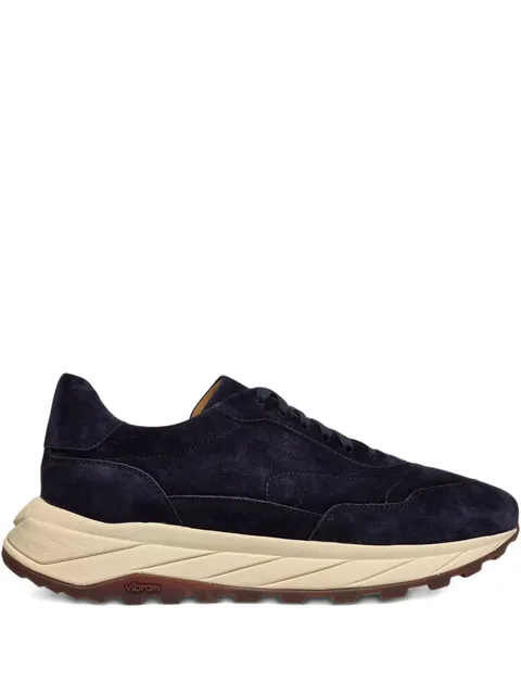 suede leather sneakers
