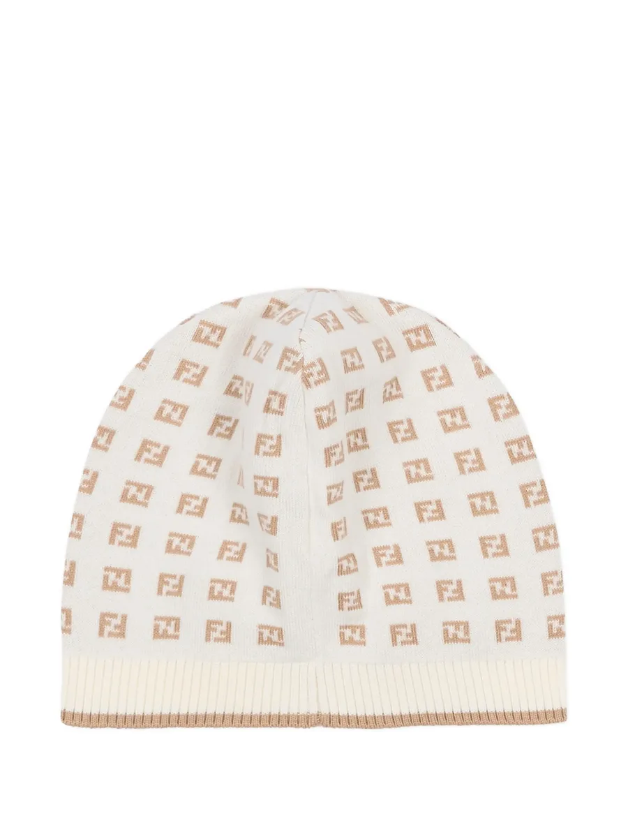 monogram-pattern hat 3