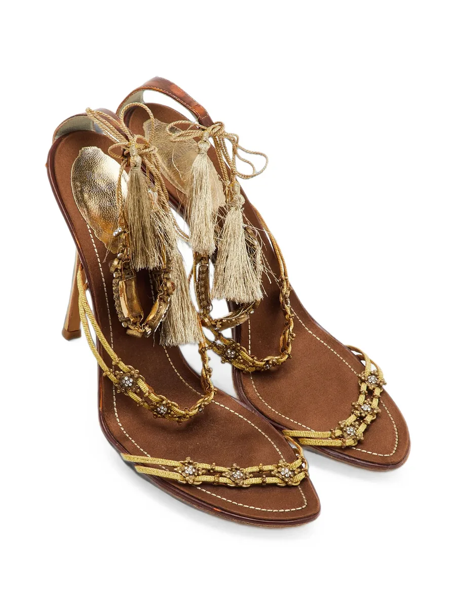 crystal-embellished ankle-strap sandals 2