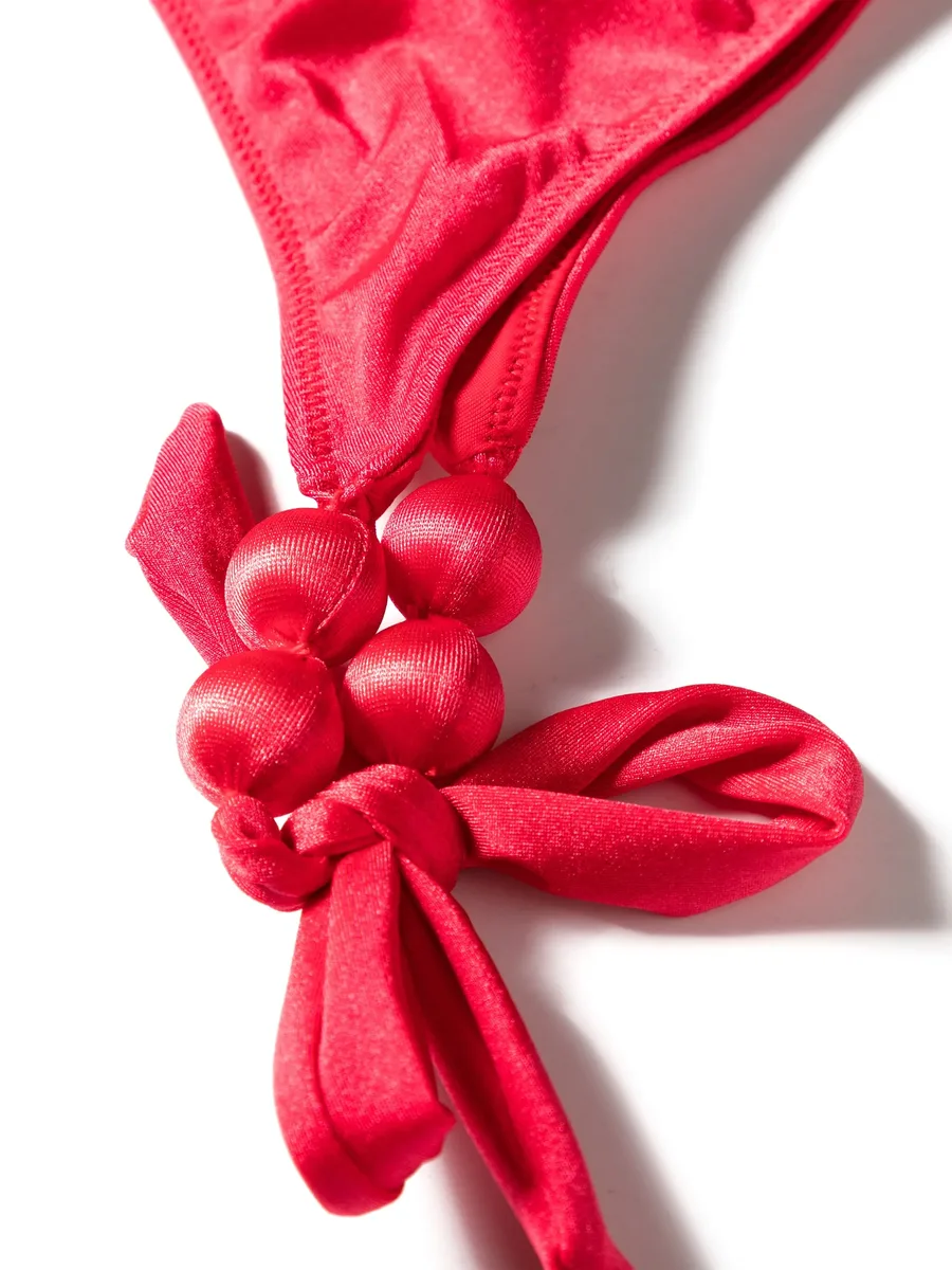Euphrasia beaded bikini bottoms 5