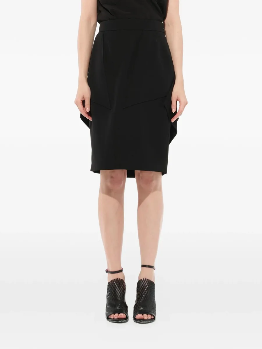 Podium draped skirt 2