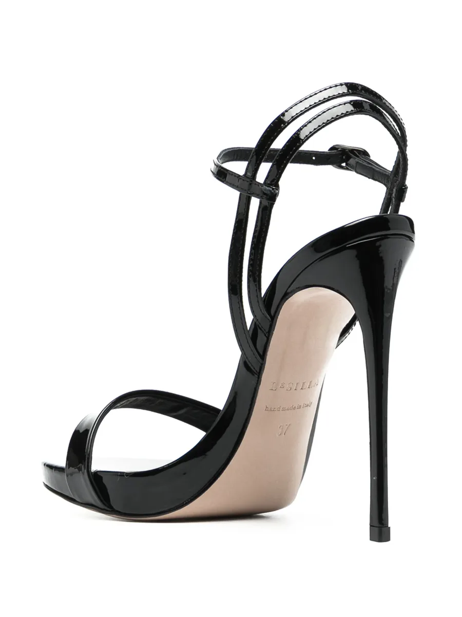 Gwen patent-leather stiletto sandals 6