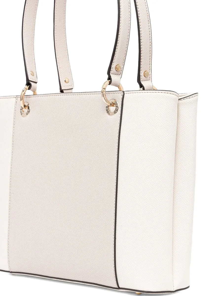 Noelle triangle-logo tote bag 7