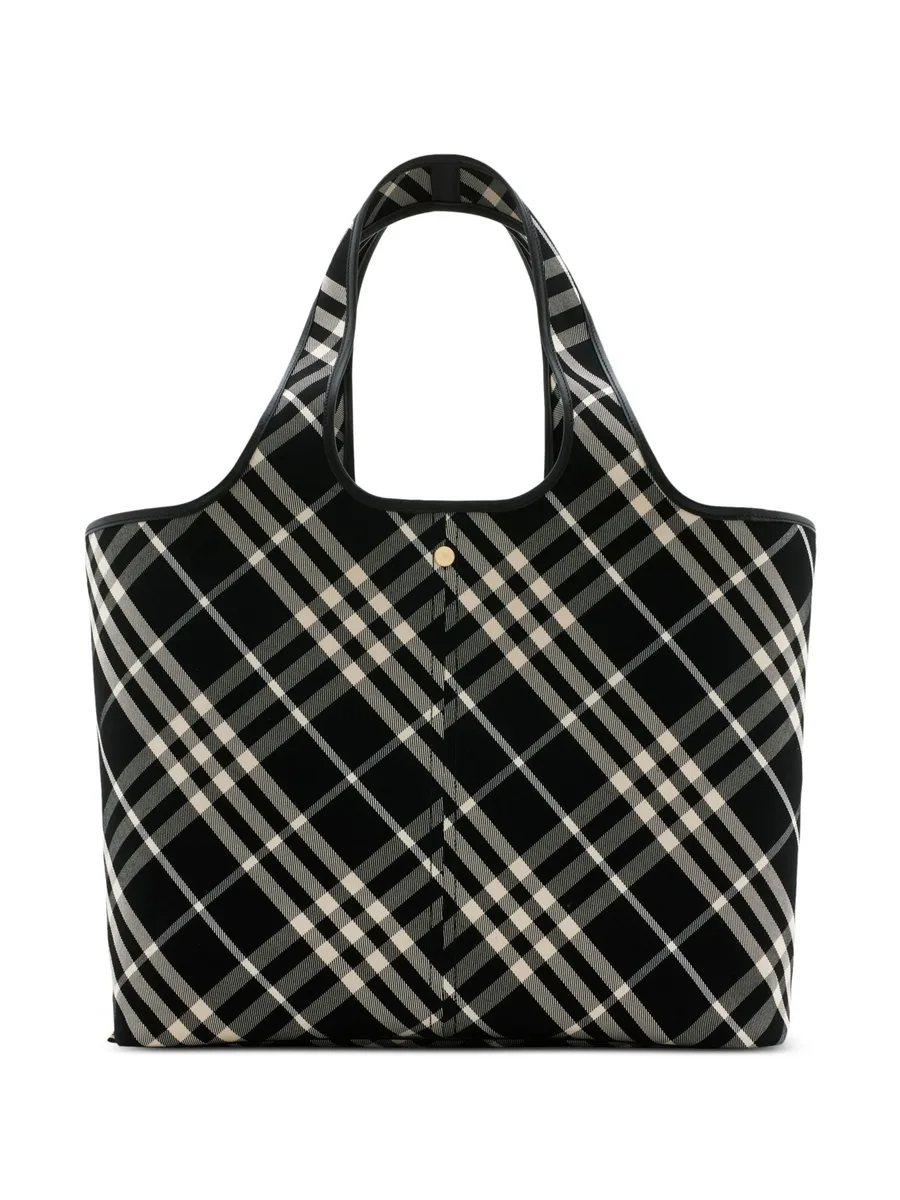 сумка-тоут среднего размера в клетку Vintage Check 8