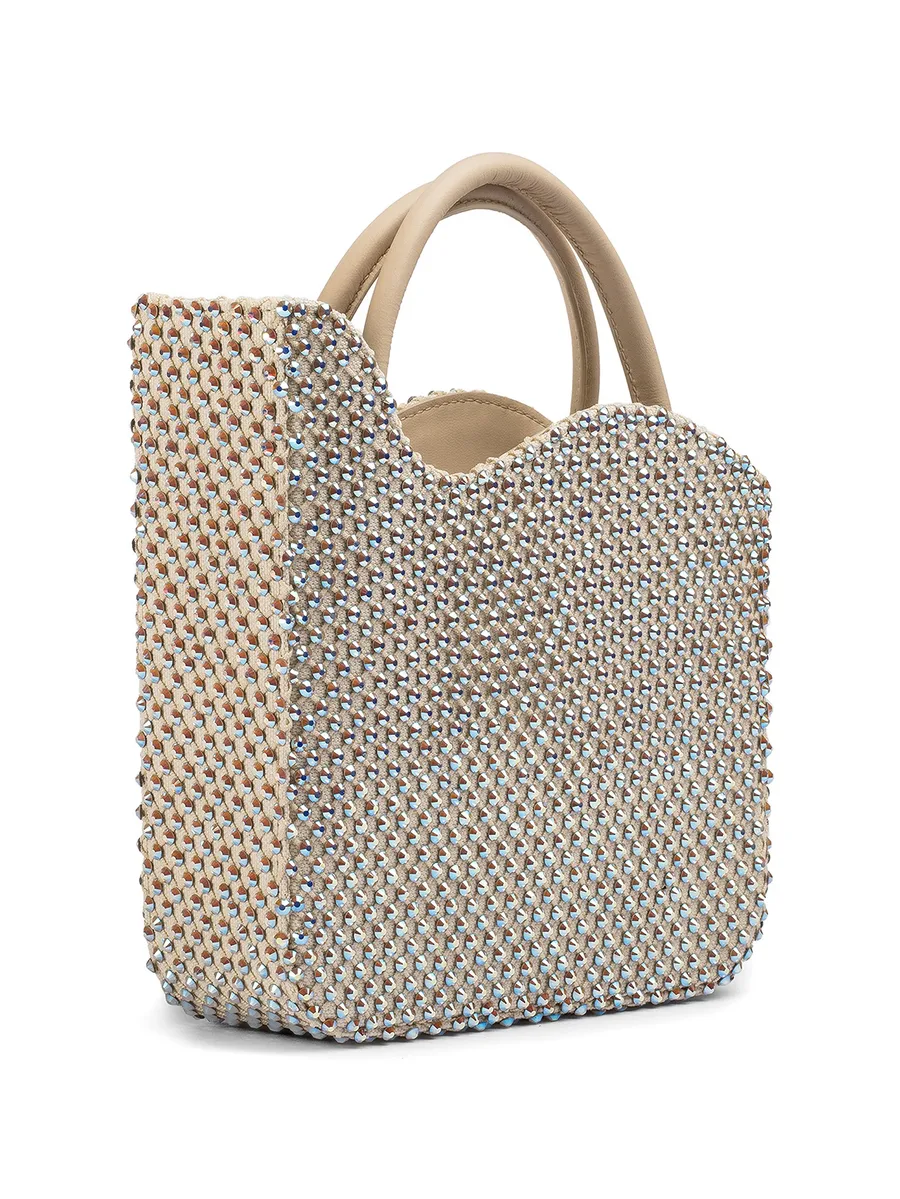 small Ivy embellished tote bag 3