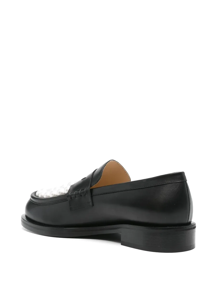 logo-plaque loafers 5