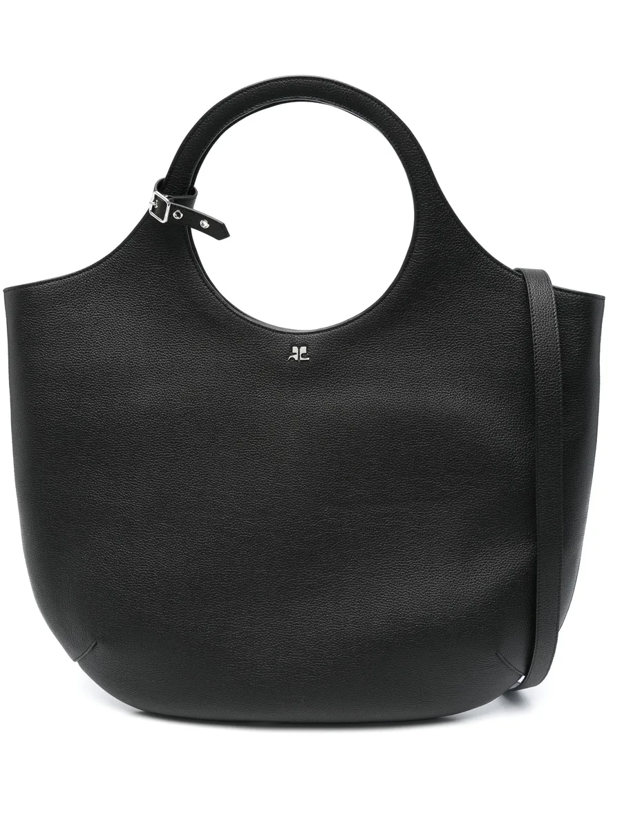 large Holy leather tote bag 1