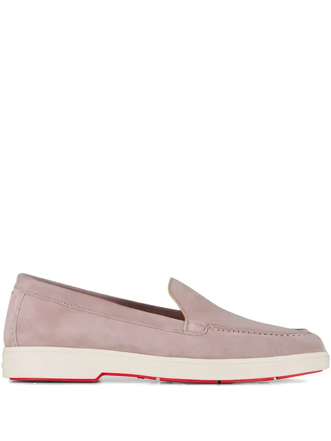 Yaltamoc suede slip-on loafers