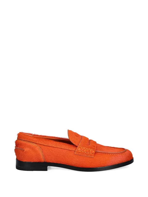 leathers loafers