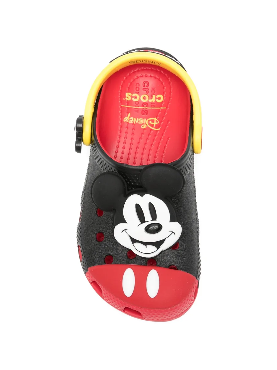 Mickey Mouse Cls Clg applique strap slippers 5