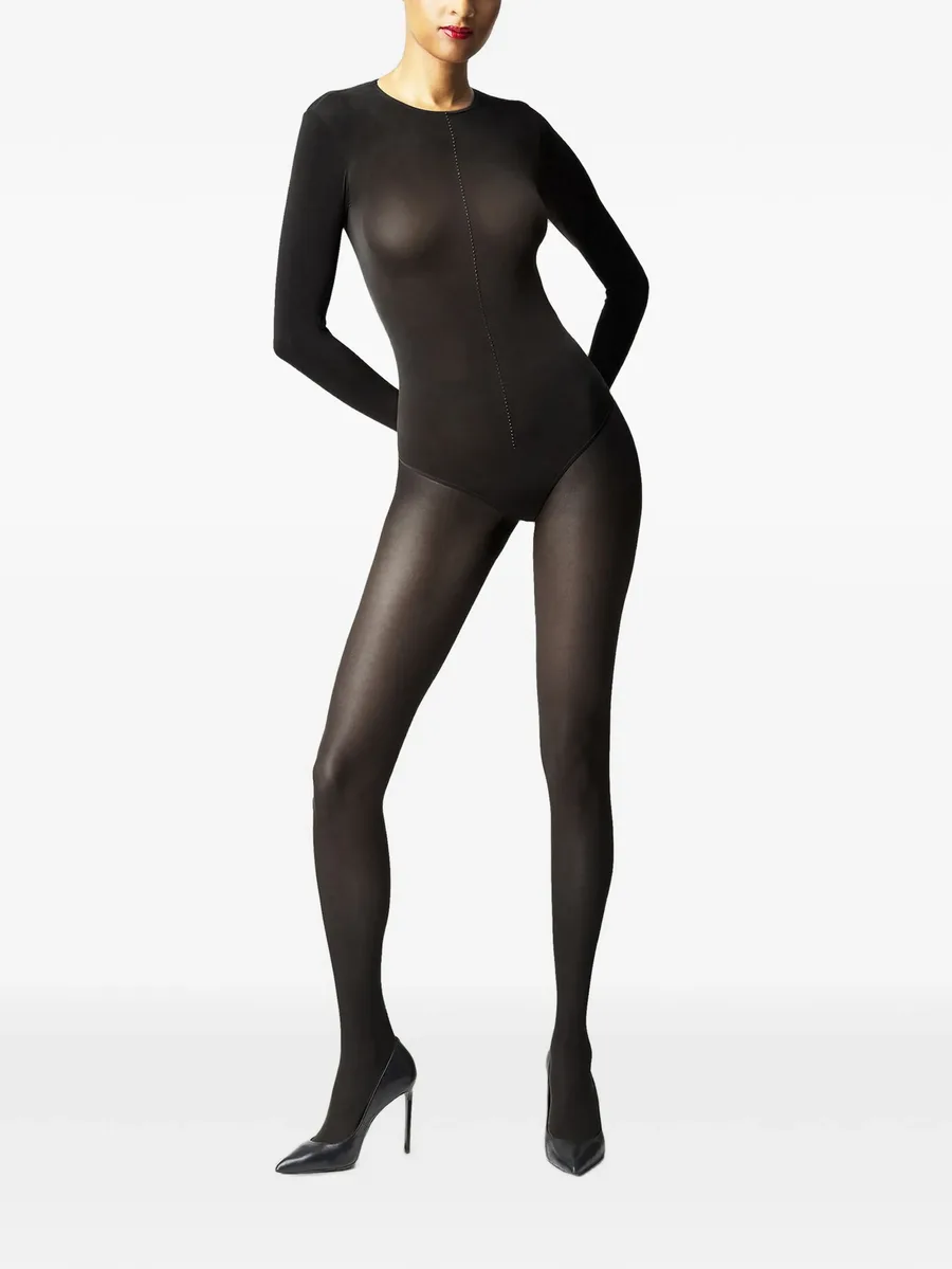 crystal-embellished seamless bodysuit 2