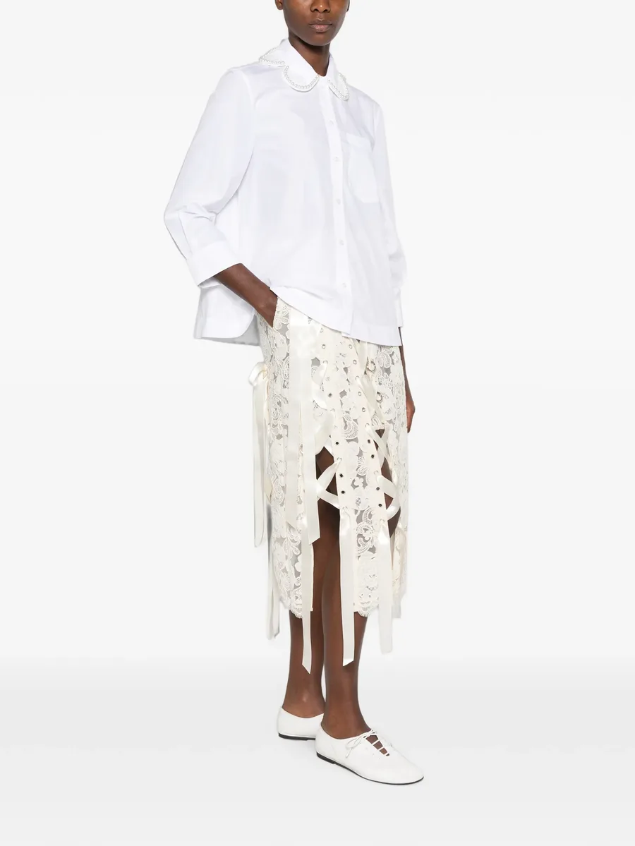 embellished-collar shirt 2