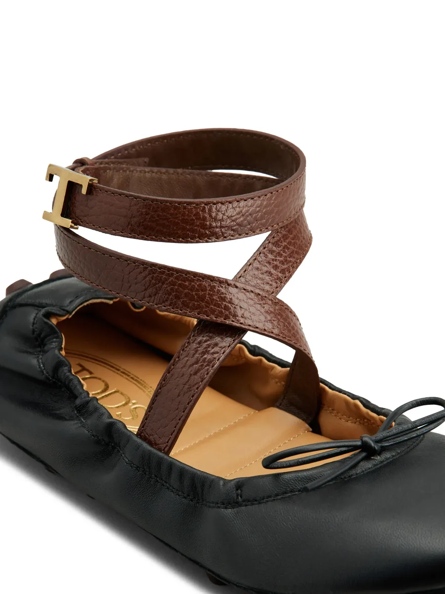 Gommino leather ballerina shoes 10