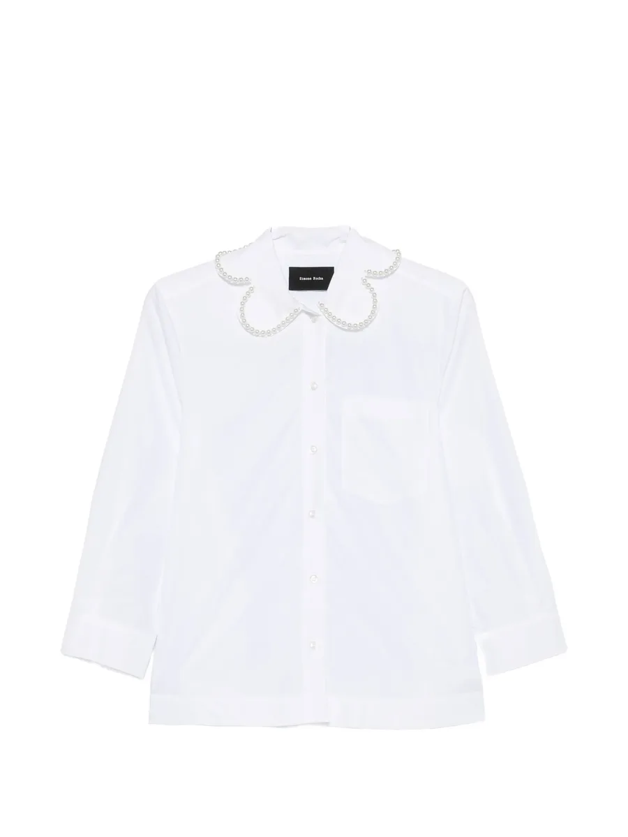 embellished-collar shirt 1
