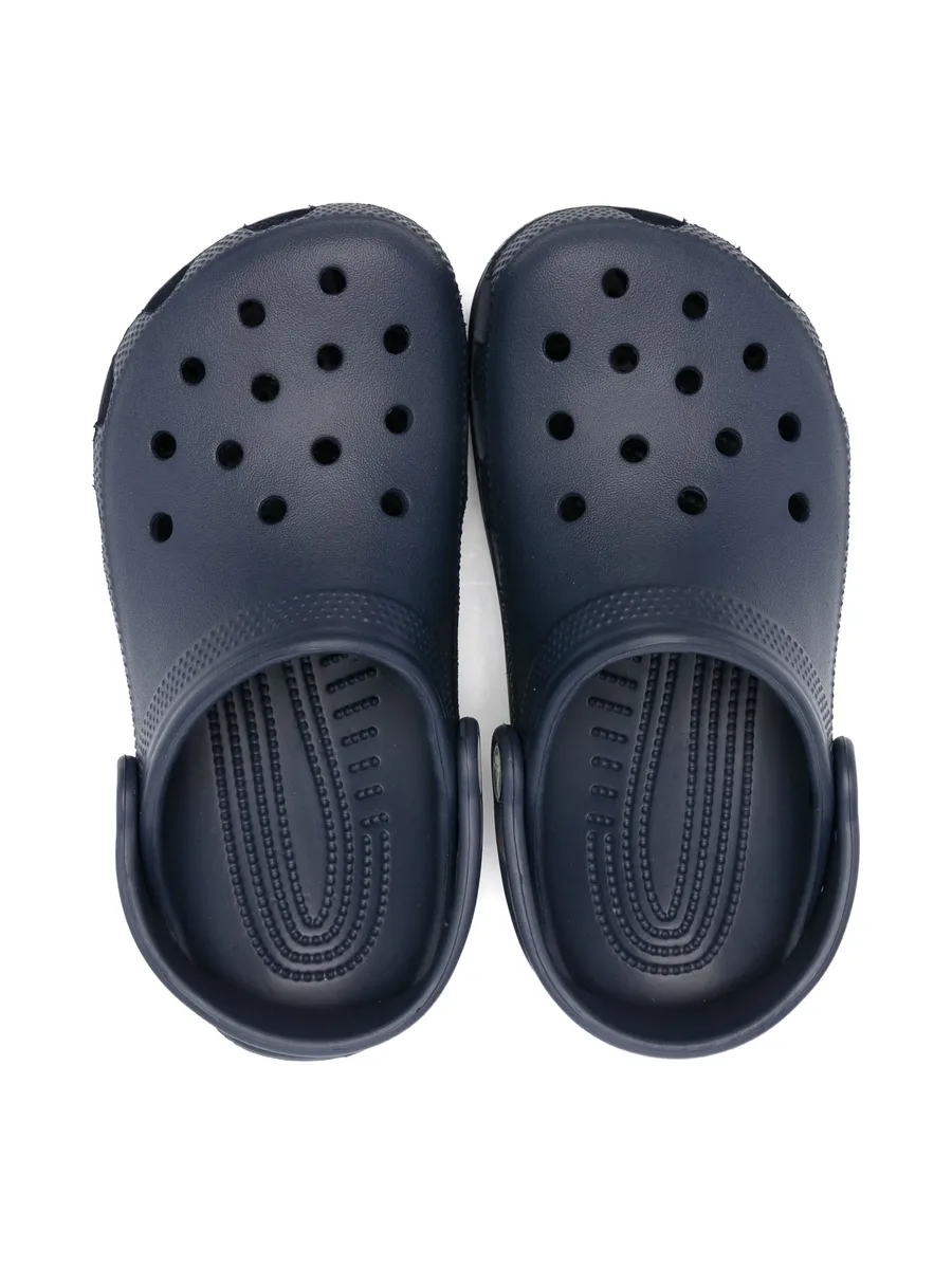 Classic perforated sandals 5
