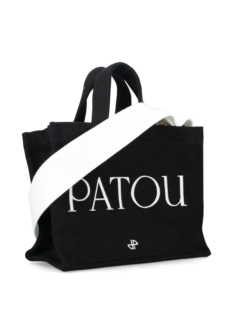 small Patou canvas tote bag 6