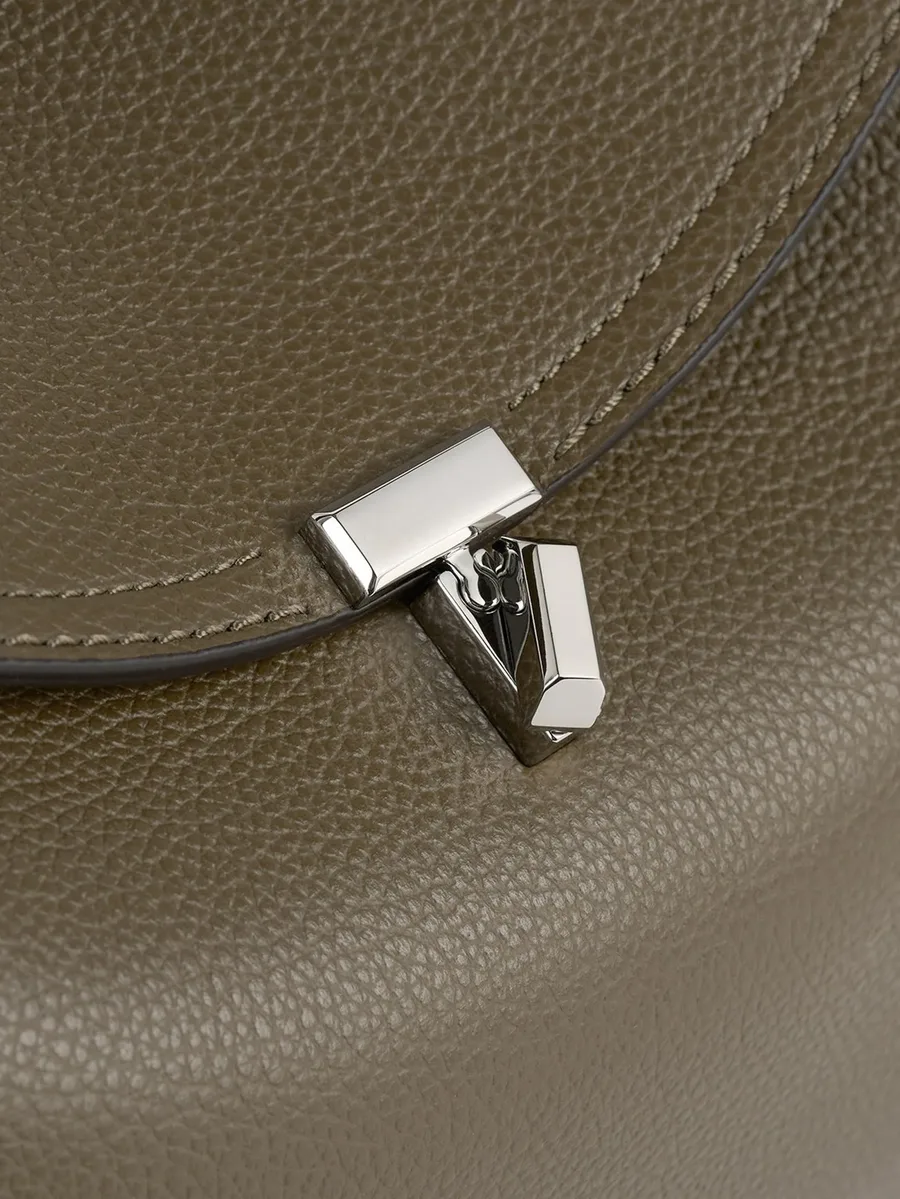 ручка T-lock из зернистой кожи 11