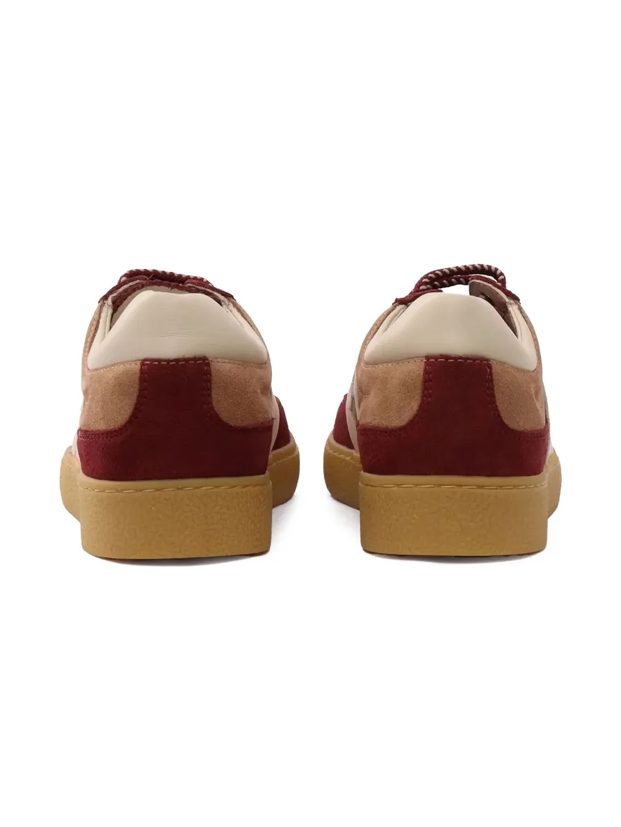 logo-detail suede trainers 5
