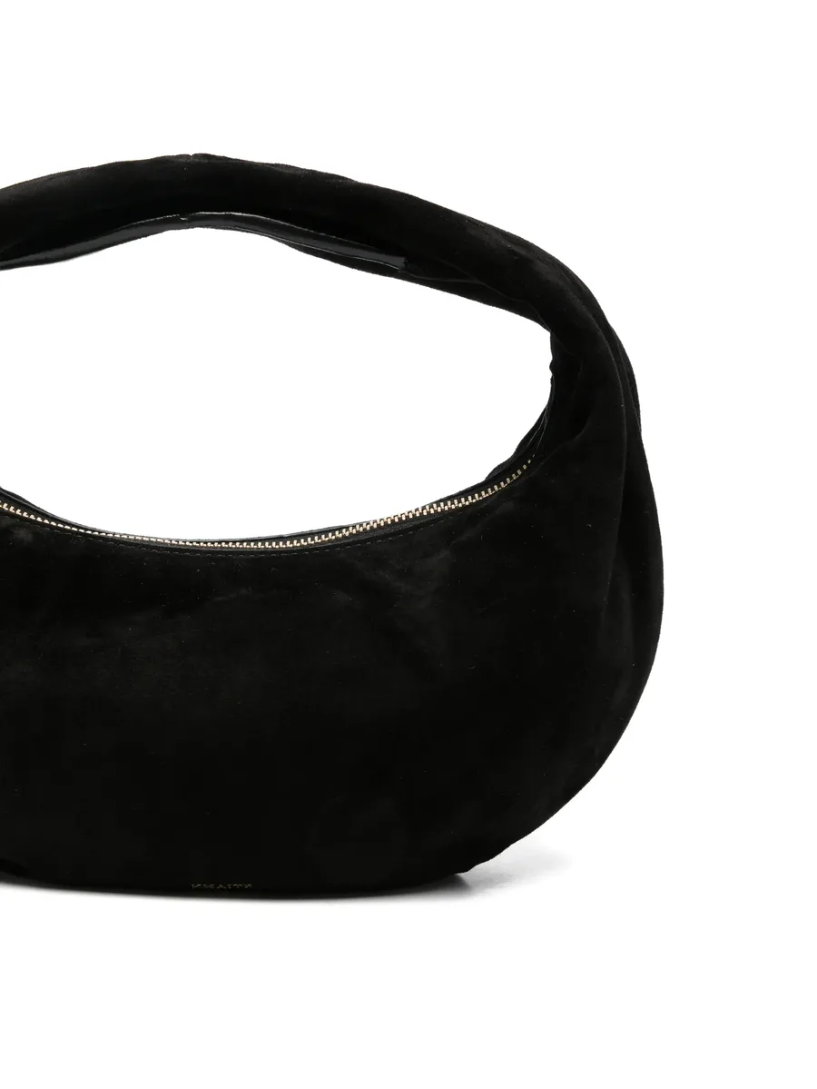mini Olivia suede tote bag 7