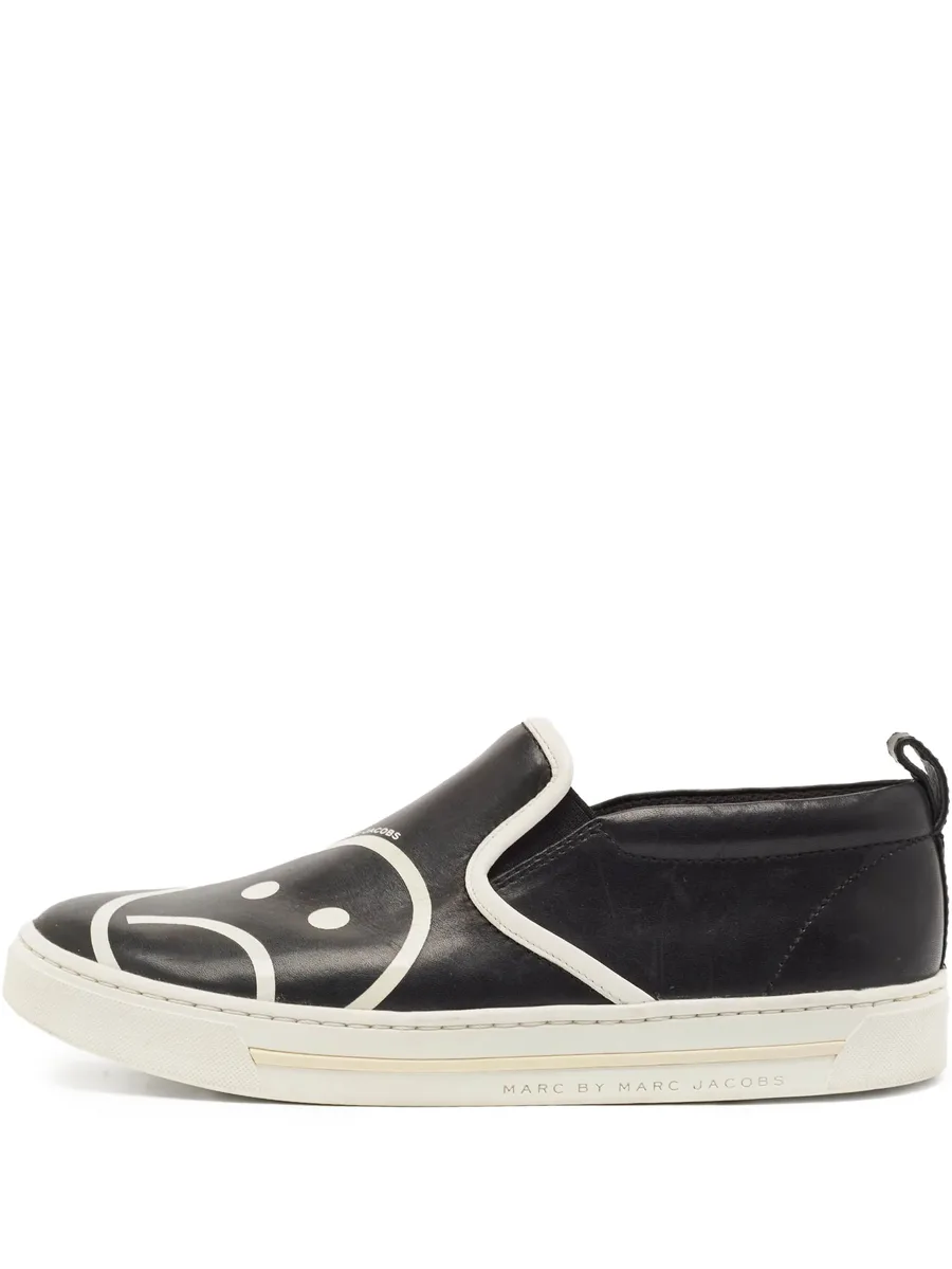 leather slip-on sneakers 2