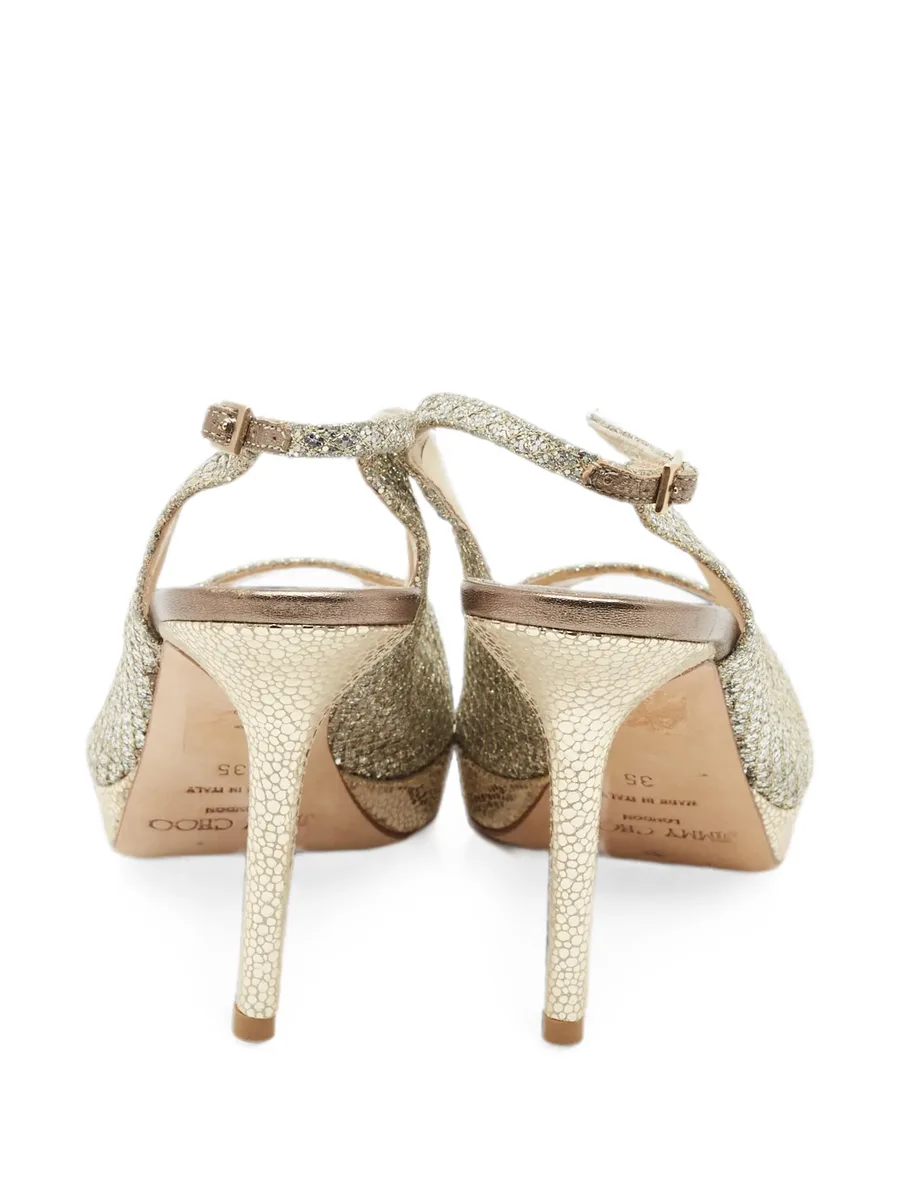 Nova peep-toe slingback pumps 6