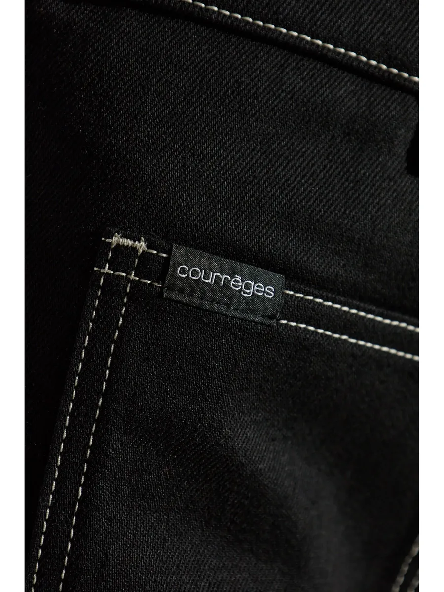 denim straight skirt 9