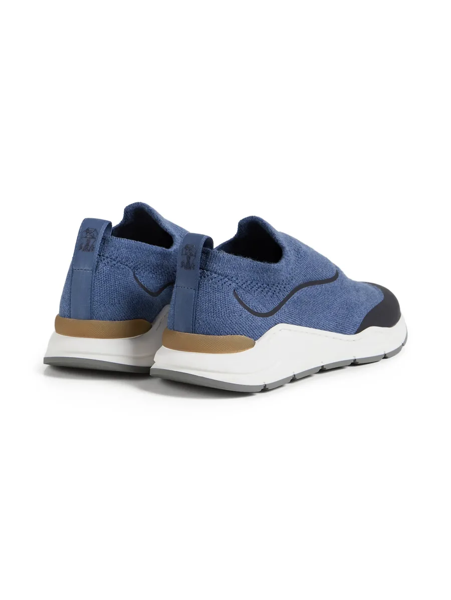logo-print slip-on sneakers 5