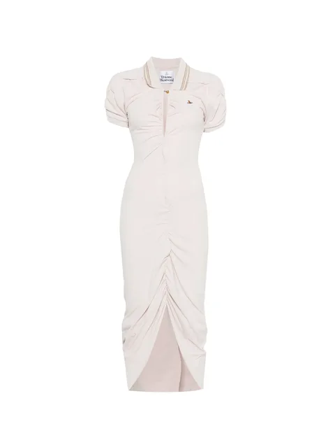 Pulling midi dress