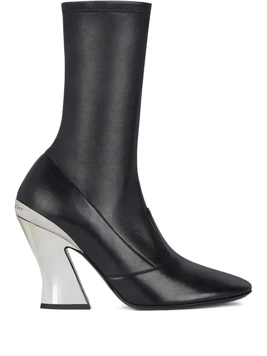 ботильоны на скульптурном каблуке 2