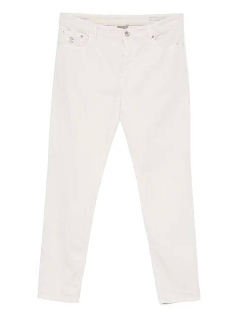 straight-leg jeans