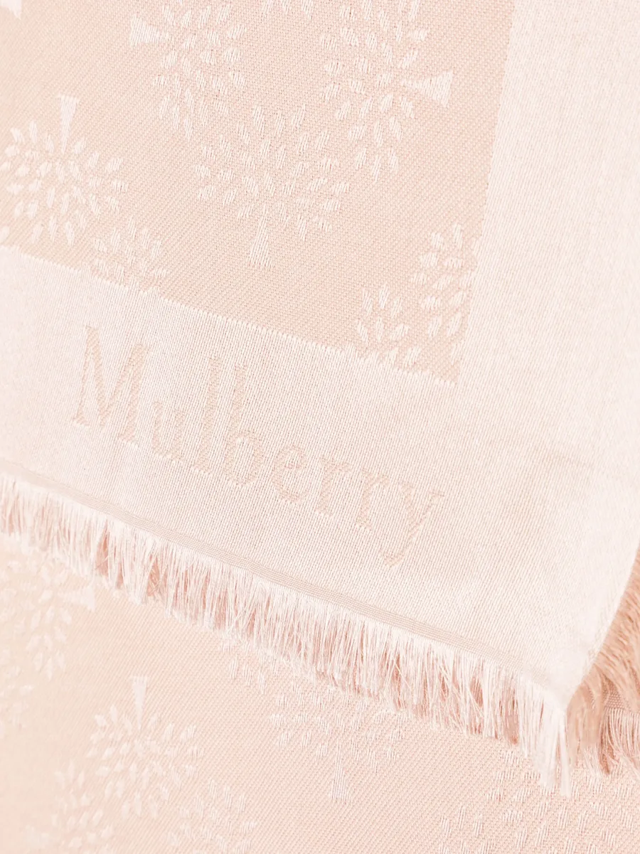 шарф Mulberry Tree Square с монограммой 2