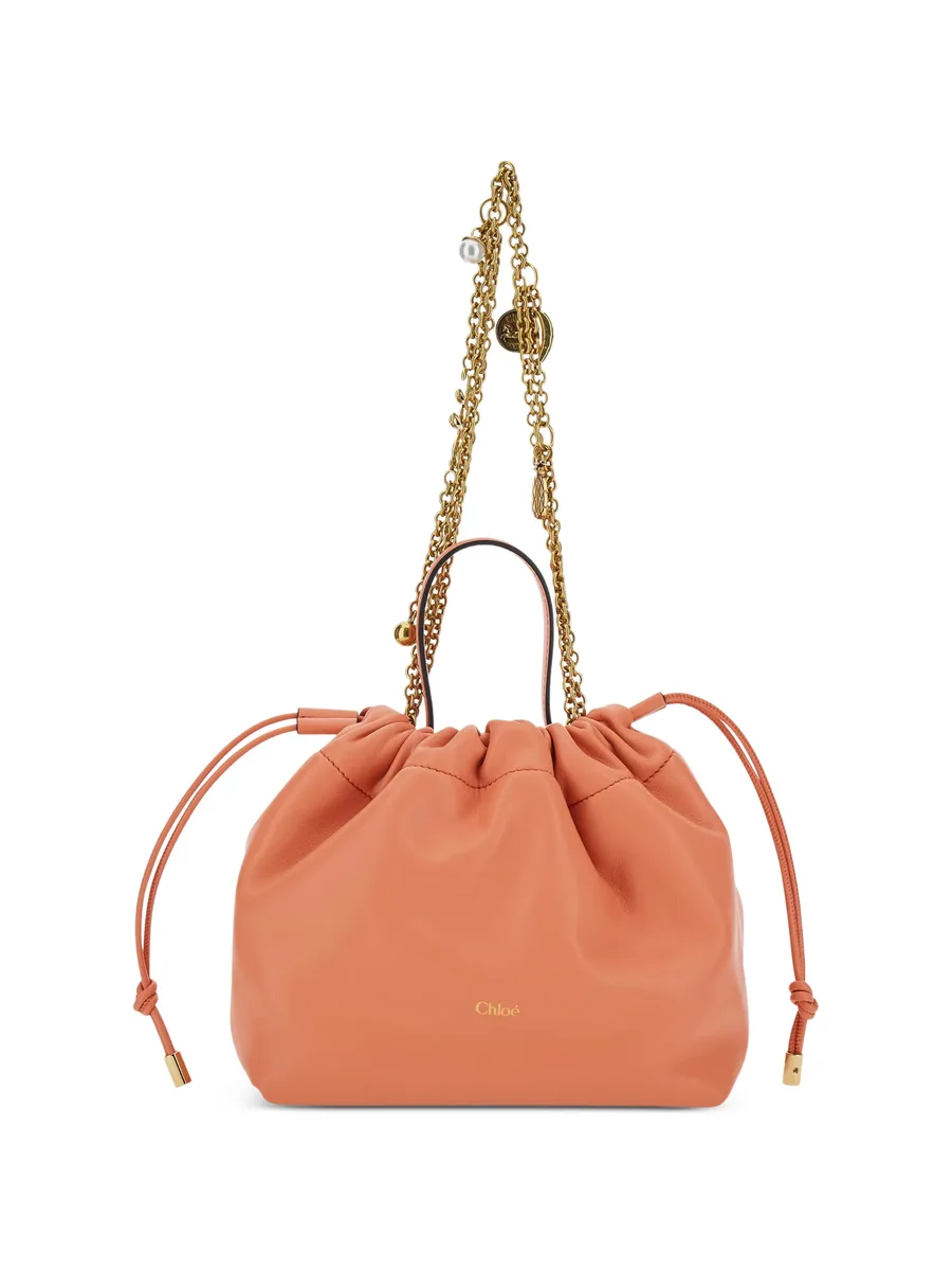 drawstring chain-link tote bag 5