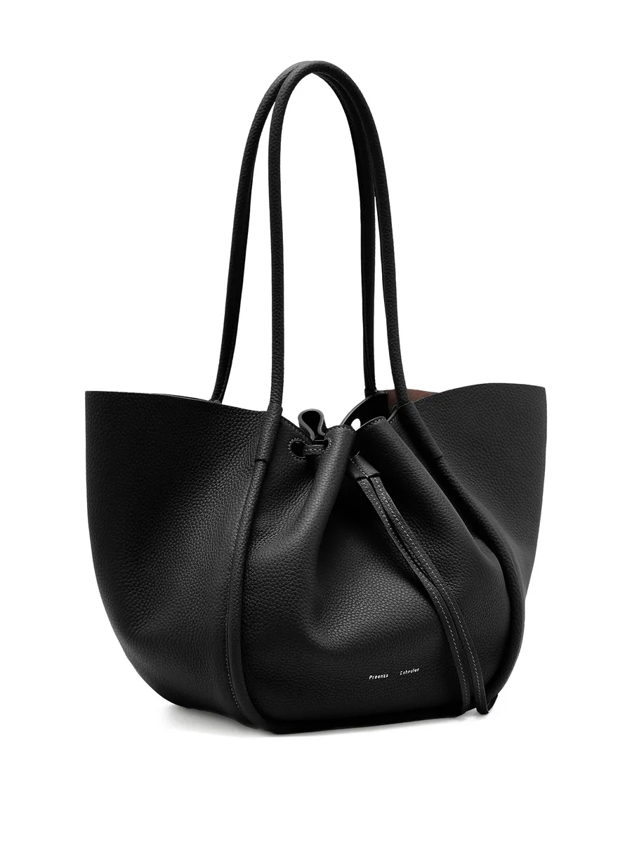 large Ruched tote bag 9
