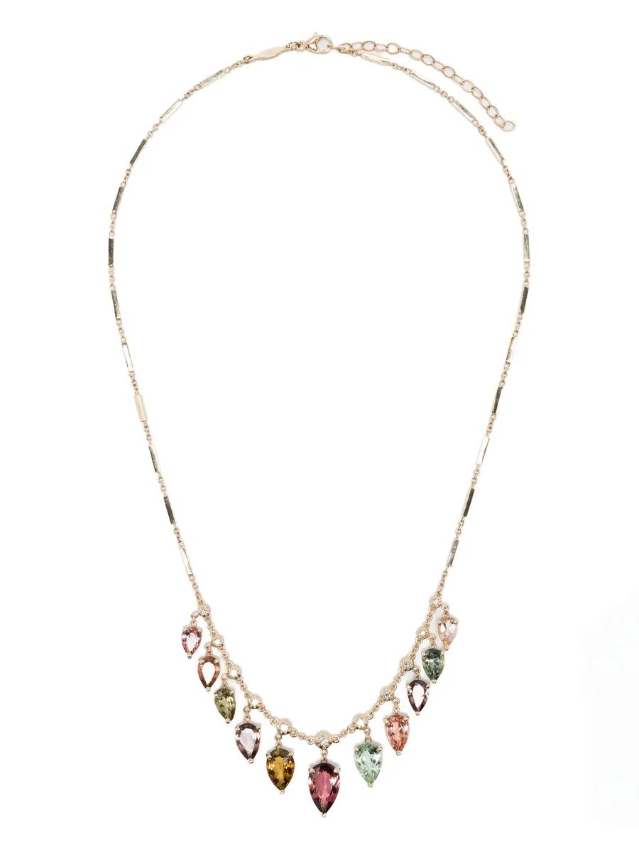 колье Sophia из желтого золота с бриллиантами 1