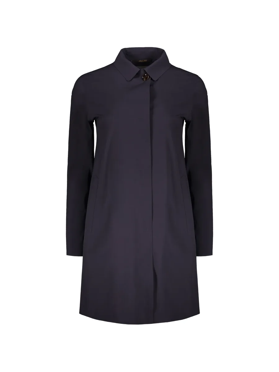 Silene logo-button coat 1