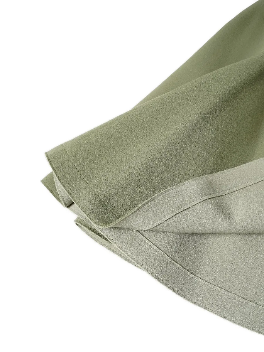 расклешенная юбка из вирджинской шерсти 10